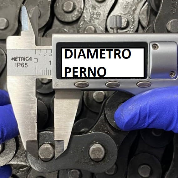 Catena di Trasmissione a Rulli 24B-1 Singola TAGLIATA SU MISURA