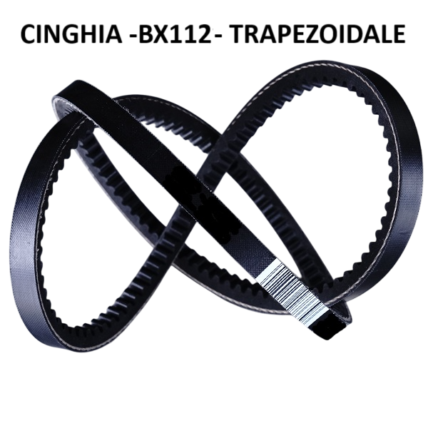 Cinghia di Trasmissione BX112 Trapezoidale Dentellata