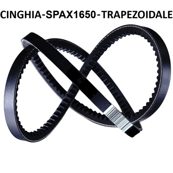 Cinghia di Trasmissione SPAX 1650 Trapezoidale Dentellata