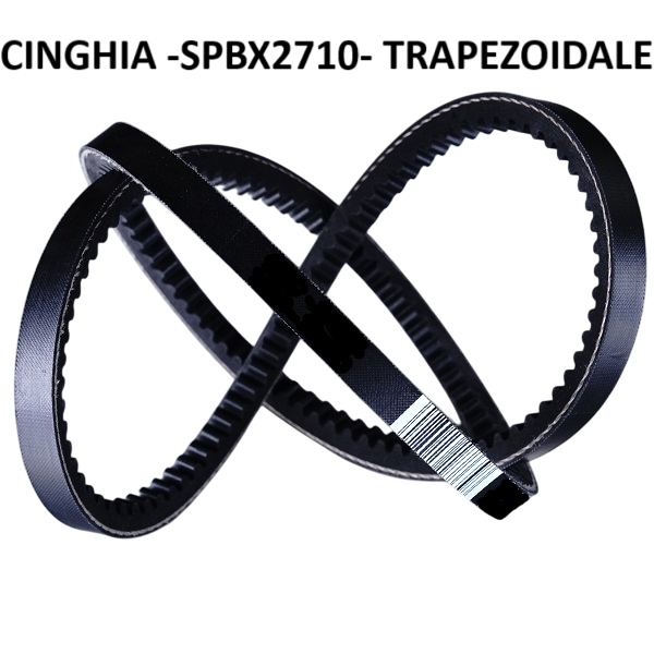 Cinghia di Trasmissione SPBX 2710 Trapezoidale Dentellata