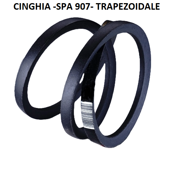 Cinghia di Trasmissione SPA 907 Trapezoidale Liscia