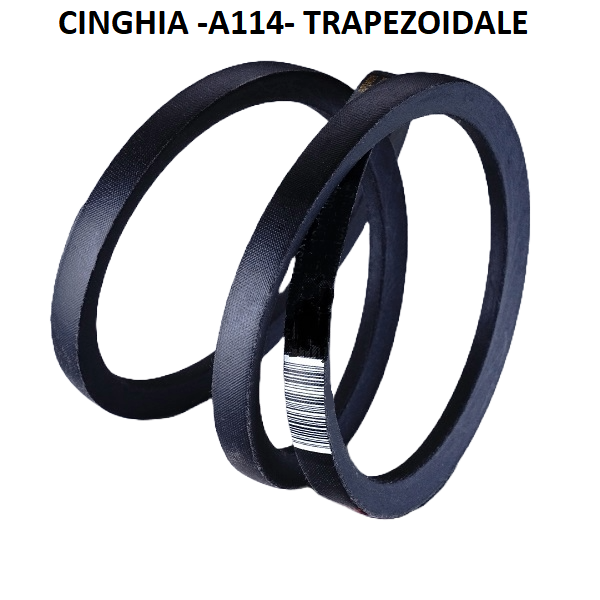 Cinghia di Trasmissione A114 Trapezoidale Liscia