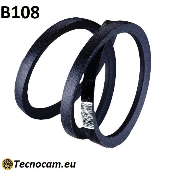 Cinghia di Trasmissione B108 Trapezoidale Liscia