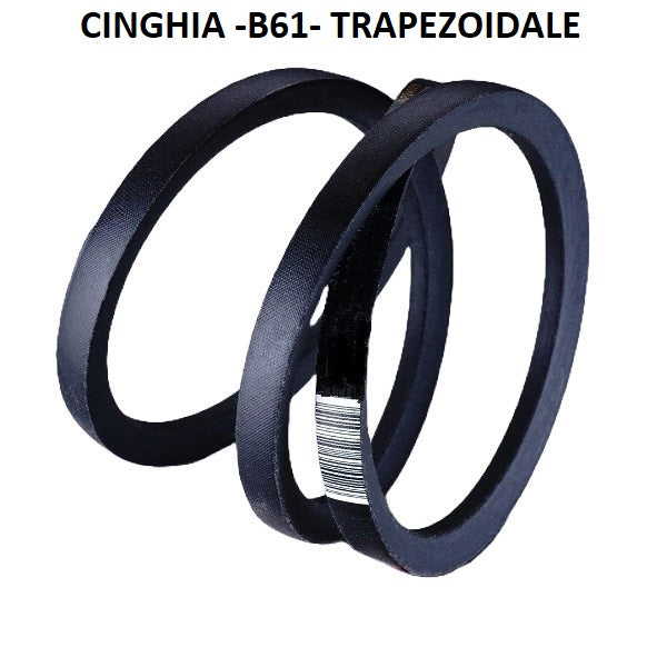 Cinghia di Trasmissione B61 Trapezoidale Liscia