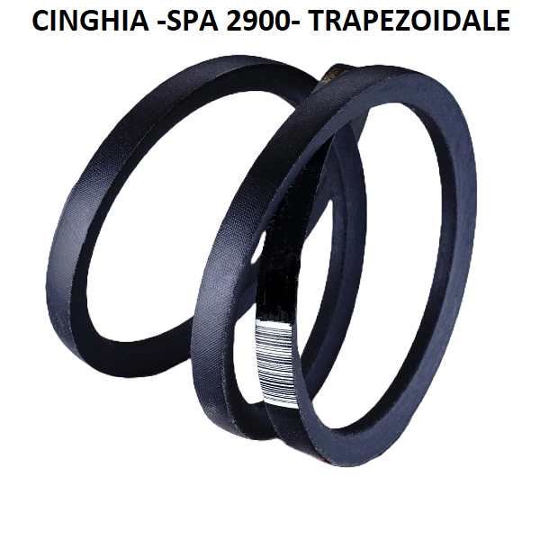 Cinghia di Trasmissione SPA 2900 Trapezoidale Liscia