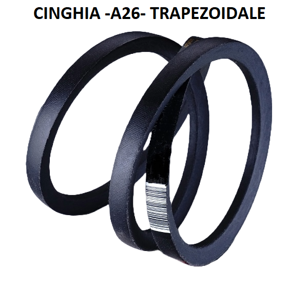 Cinghia di Trasmissione A26 Trapezoidale Liscia