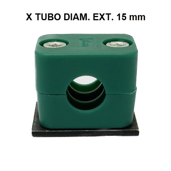 Collare di Fissaggio per Tubi diametro 15 mm — Tecnocam Store