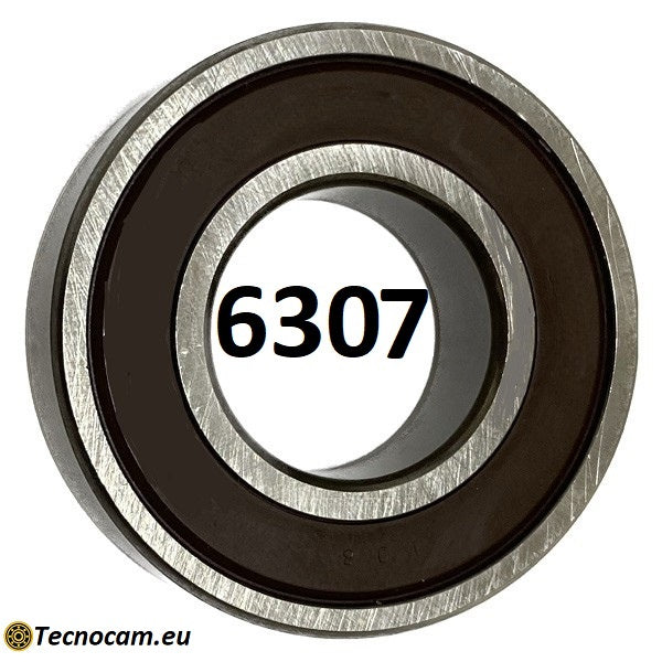 Cuscinetto a Sfere 6307 2RS 35x80x21 mm Schermato Gomma a Tenuta Stagna