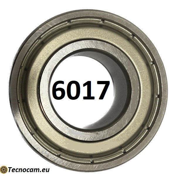 Cuscinetto a Sfere 6017 ZZ 85x130x22 mm Schermato in Acciaio Zincato