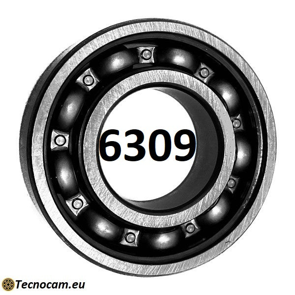 Kugellager 6309 45x100x25 mm ungeschirmt