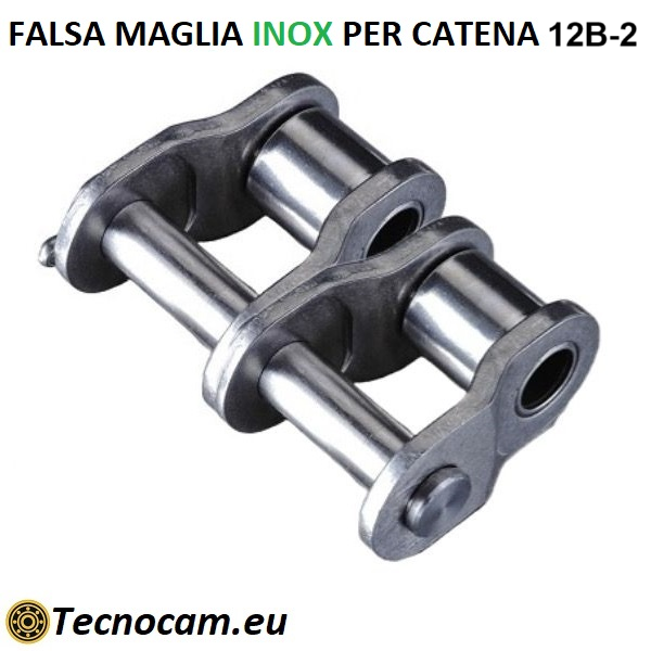 Falsa Maglia in ACCIAIO INOX per Catena 12B-2