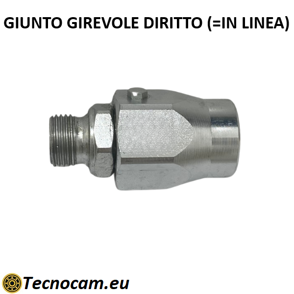 Giunto Girevole Diritto per Oleodinamica