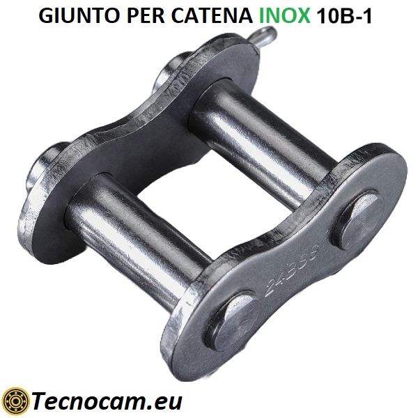 Giunto in ACCIAIO INOX per Catena 10B-1