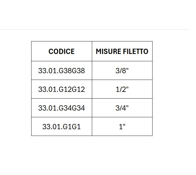 Raccordo per Idraulica Nipples Maschio Maschio in Ottone Cromato