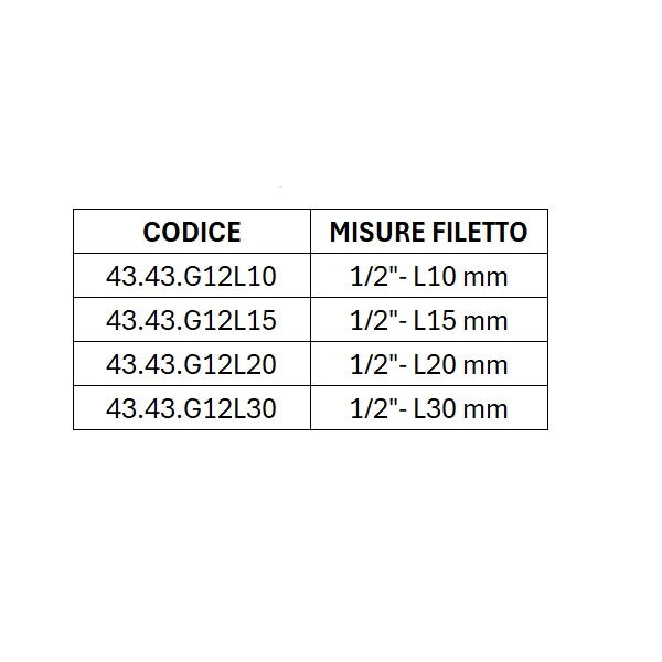 Raccordo per Idraulica Prolunga Stampata a Caldo in Ottone Cromato Sabbiato- Serie Pesante
