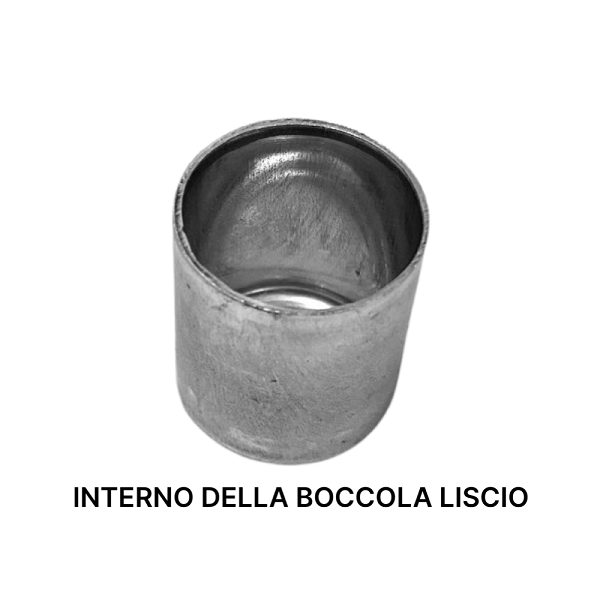 Raccordo BOCCOLA in Alluminio a Pressare per Tubi Aria a Bassa Pressione serie BCPA