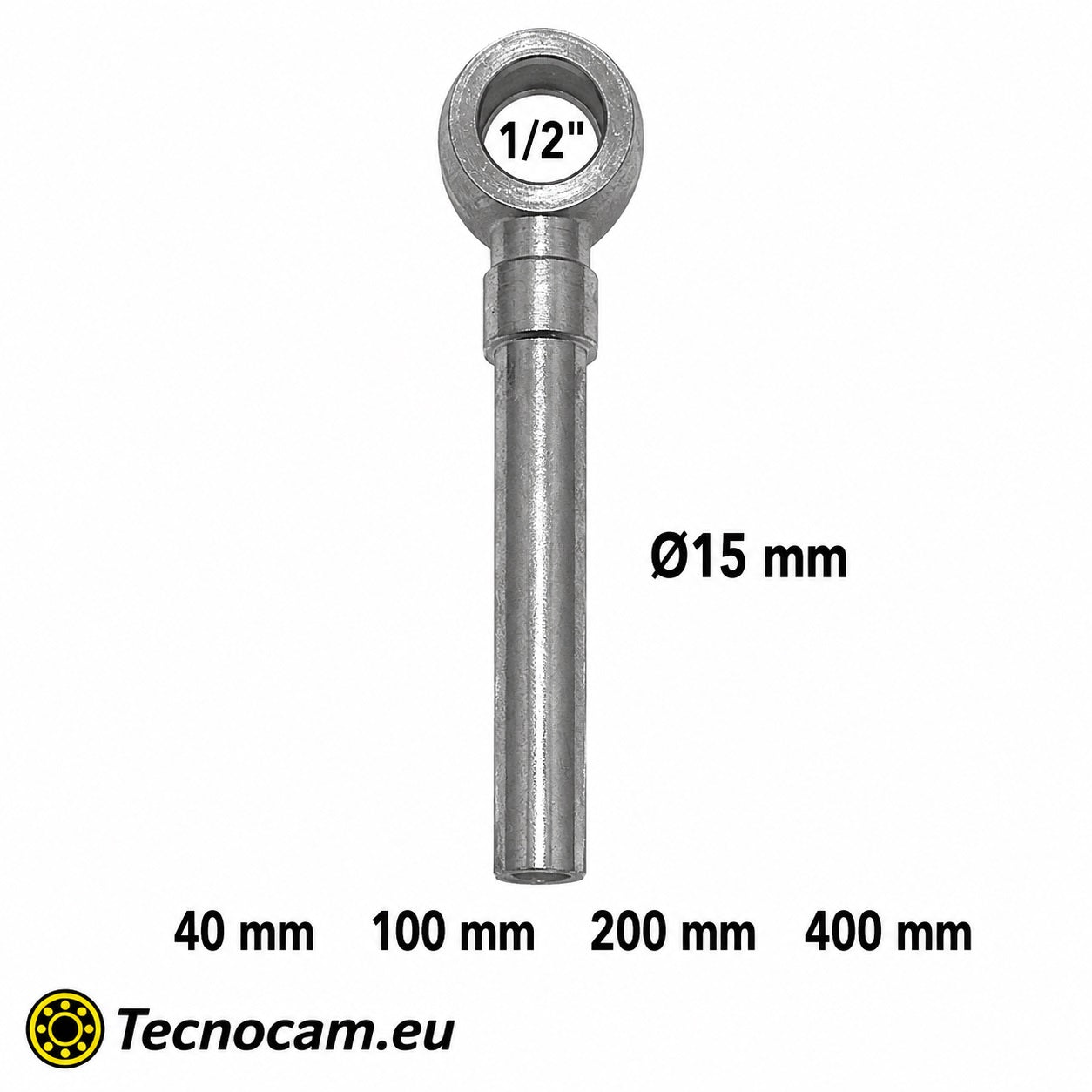 Raccord hydraulique à œillet 1/2" pour vis à gaz 1/2" - Diamètre du tube : 15 mm, série OSG3