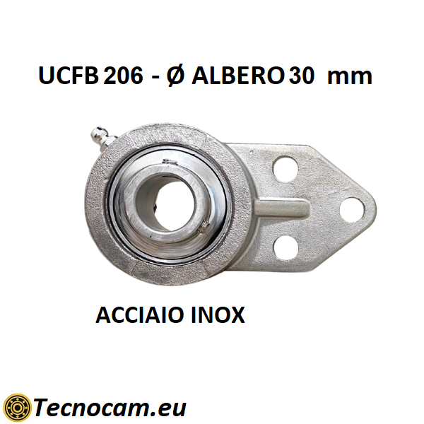 Supporto INOX con Cuscinetto INOX UCFB206