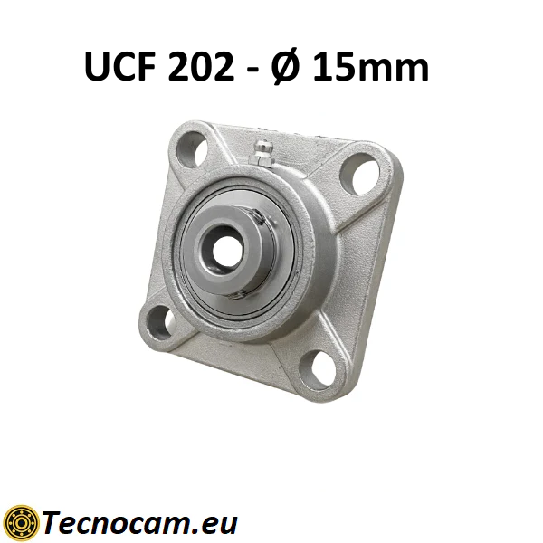 Supporto INOX con Cuscinetto INOX UCF202