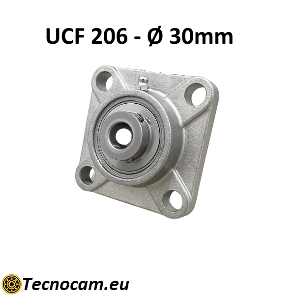 Supporto INOX con Cuscinetto INOX UCF206