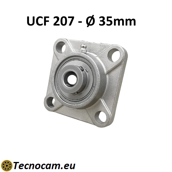 Supporto INOX con Cuscinetto INOX UCF207