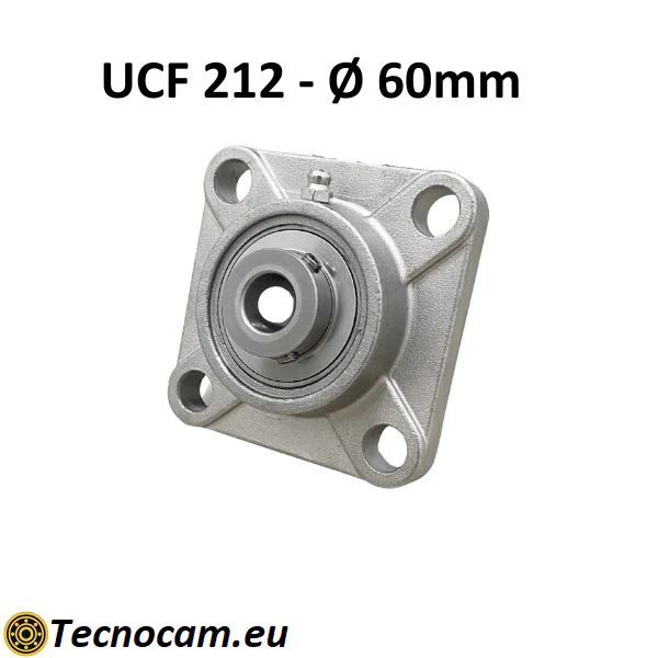 Supporto INOX con Cuscinetto INOX UCF212