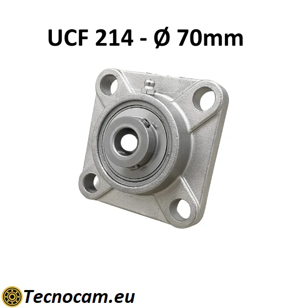 Supporto INOX con Cuscinetto INOX UCF214