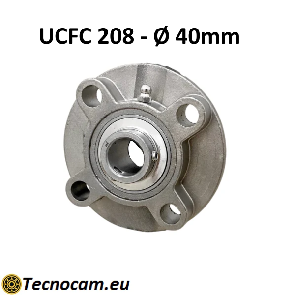 UCFC208 Lagerhalterung aus Edelstahl