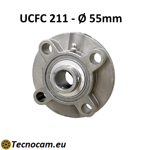 UCFC211 Lagerhalterung aus Edelstahl