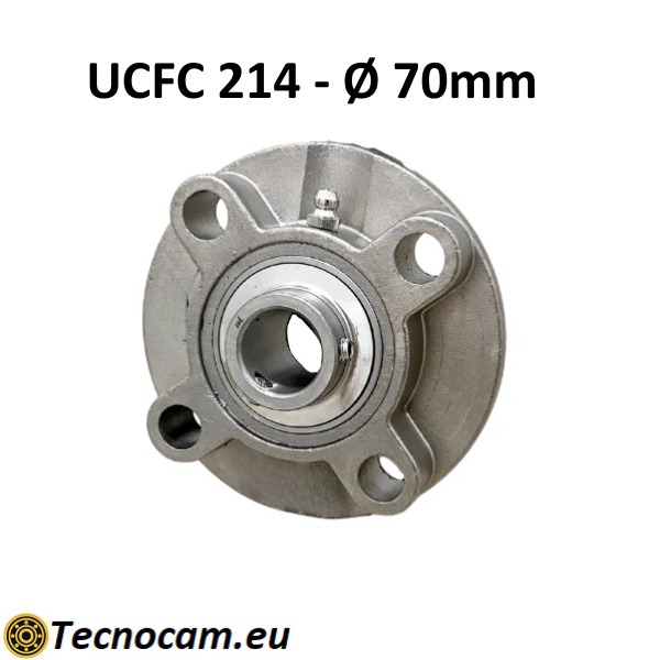 UCFC214 Lagerhalterung aus Edelstahl