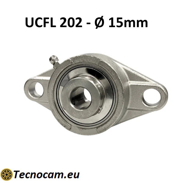 Supporto INOX con Cuscinetto INOX UCFL202