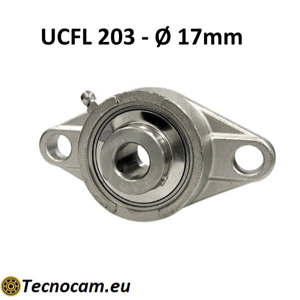 Supporto INOX con Cuscinetto INOX UCFL203
