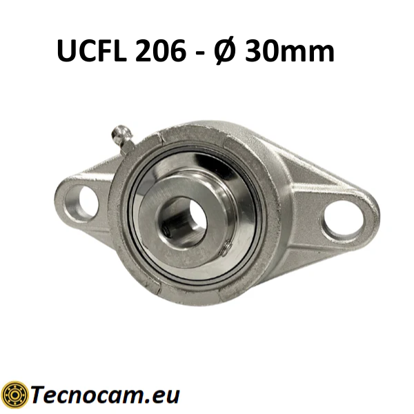 Supporto INOX con Cuscinetto INOX UCFL206