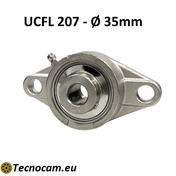 Supporto INOX con Cuscinetto INOX UCFL207