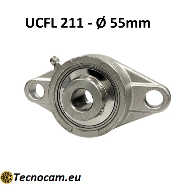 Supporto INOX con Cuscinetto INOX UCFL211