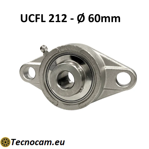 Supporto INOX con Cuscinetto INOX UCFL212