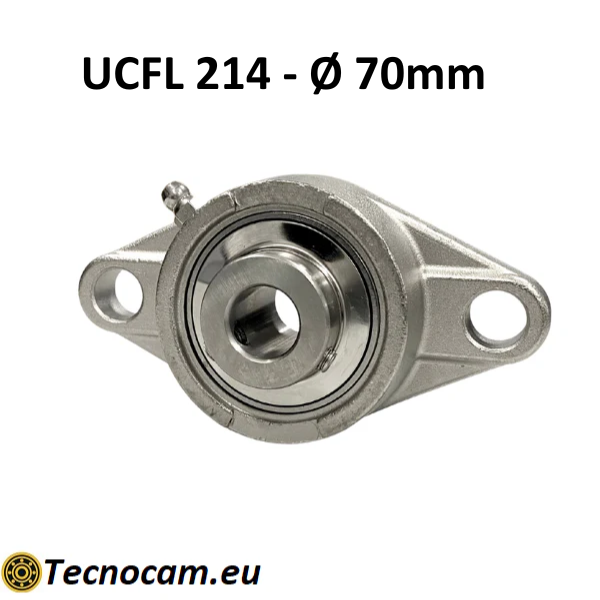 Supporto INOX con Cuscinetto INOX UCFL214