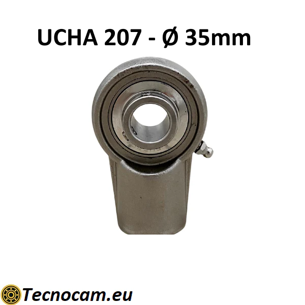 UCHA207 Lagerhalterung aus Edelstahl