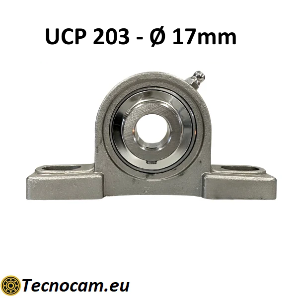 UCP203 Lagerhalterung aus Edelstahl
