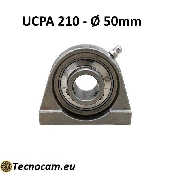 Supporto INOX con Cuscinetto INOX UCPA210