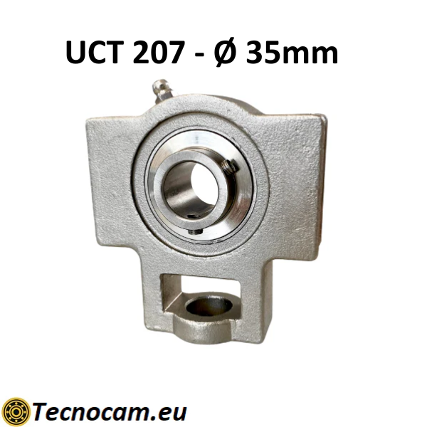 UCT207 Lagerhalterung aus Edelstahl