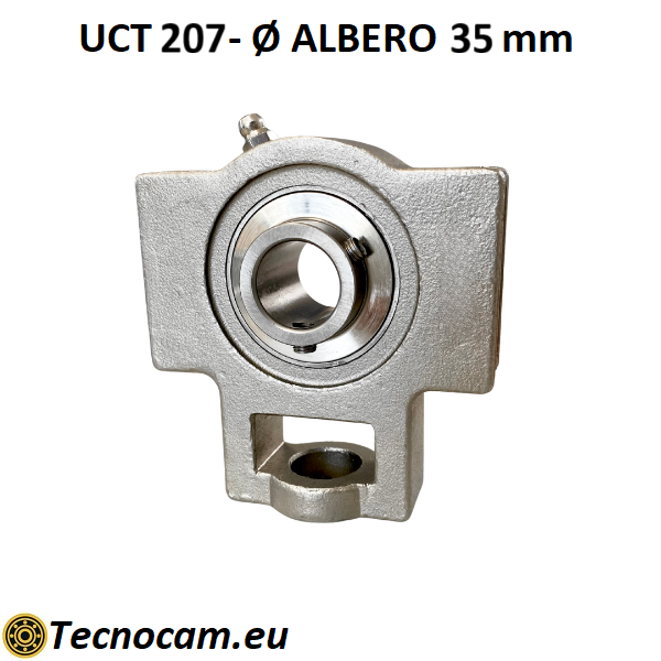 Supporto INOX con Cuscinetto INOX UCT207