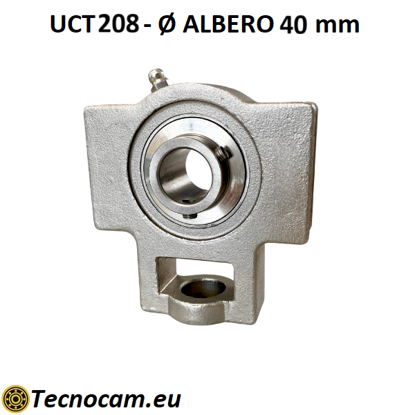 Supporto INOX con Cuscinetto INOX UCT208