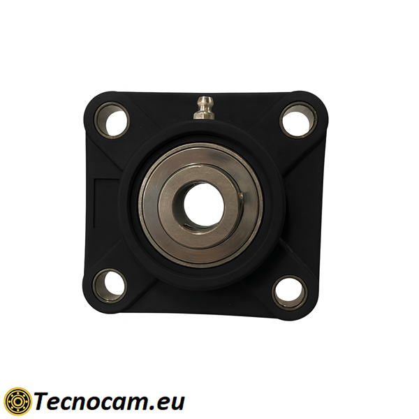 Supporto con Cuscinetto INOX UCF204 in Plastica