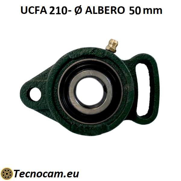 Supporto con Cuscinetto UCFA210 in Ghisa