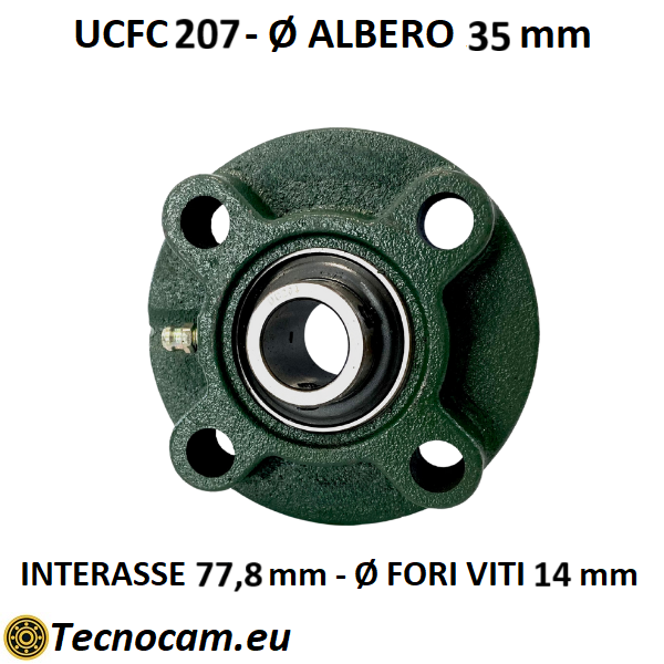 UCFC207 Lagerhalterung aus Gusseisen