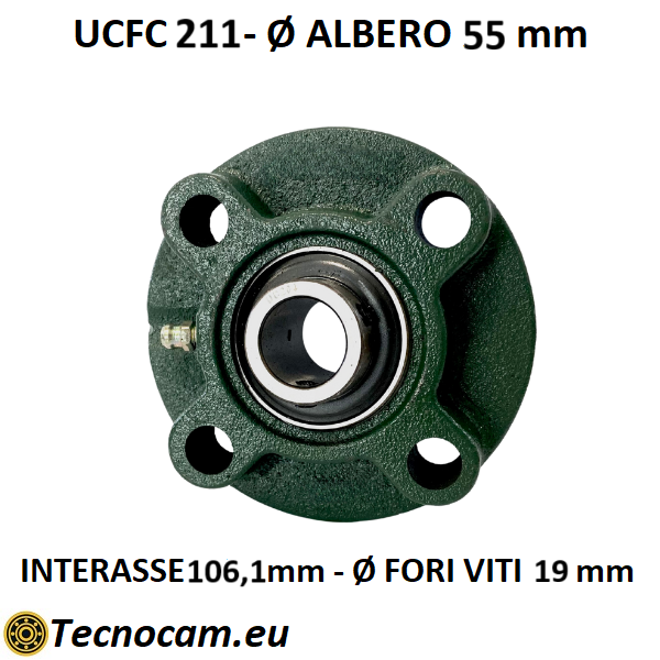 UCFC211 Lagerhalterung aus Gusseisen