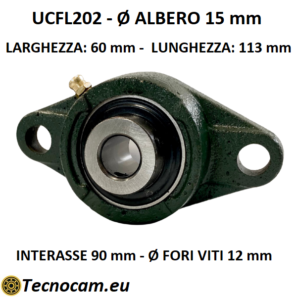 UCFL202 Lagerhalterung aus Gusseisen