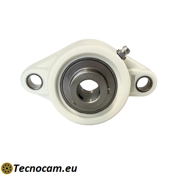 Supporto con Cuscinetto INOX UCFL212 in Plastica