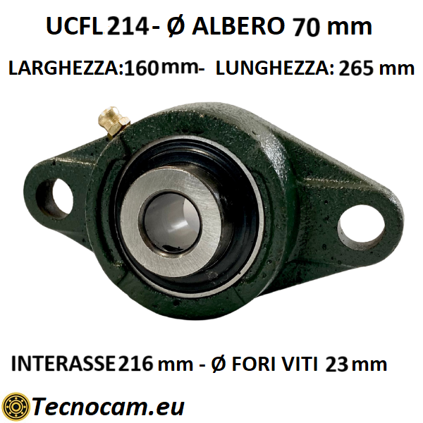 UCFL214 Lagerstütze aus Gusseisen